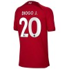 Goedkope Liverpool Diogo J. 20 Thuisshirt 2022-23 Goedkope Liverpool Diogo J. 20 Thuisshirt 2022-23